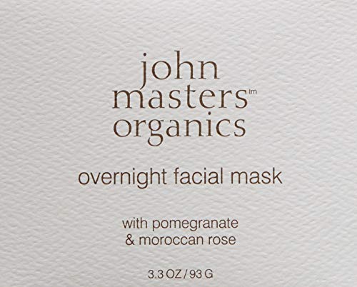 John Masters Organics Máscara Facial Durante la Noche con Granada y Rosa Marroquí 93 g