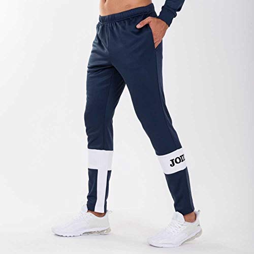 Joma Freedom Pantalones Largos, Hombre, Marino Blanco, 6XS