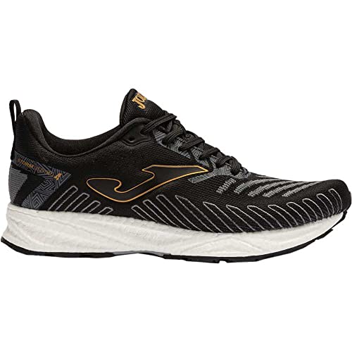 Joma Serie Storm Viper Lady, Zapatillas de Atletismo Mujer, Negro-Oro, 40 EU