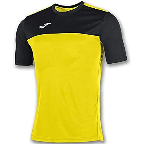 Joma Winner Camisetas Equip. M/C, Hombre, Amarillo Negro, 2XL-3XL