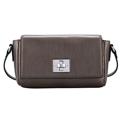 Joop! Lucente Ida - Bolso bandolera para mujer (6 x 12 x 21,5 cm), color Marrón, talla 6x12x21.5 cm (B x H x T)