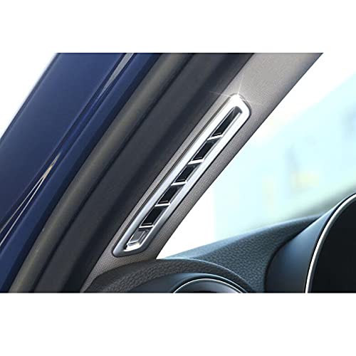 JTSGHRZ Interior del Coche, un Pilar, Aire Acondicionado, Salida, ventilación, Marco, Cubierta, embellecedor, para Alfa Romeo Giulia 2017