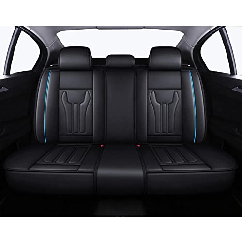 Juego Completo de Funda de Asiento de Coche para Mitsubishi Pajero 4 2 Sport Outlander XL ASX Montero, Accesorios de Funda de Asiento de Cuero con Almohada