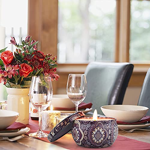 Juego De Velas Perfumadas Para Mujeres, Velas De Aromaterapia Para El Hogar,12 Paquetes De Velas De Cera De Soja Para El Día De La Madre Brithday