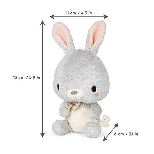 Kaloo - Choo - Mini Peluche para Bebés Bonbon el Conejo - 19 cm - Sonido de Papel - Juguete de Estímulo y Estimulación del Oído - Suave y Blando - Desde el Nacimiento, K971804