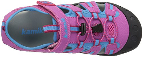 Kamik Crab, Sandalias con Punta Cerrada Niños, Magenta Magenta mag, 21 EU