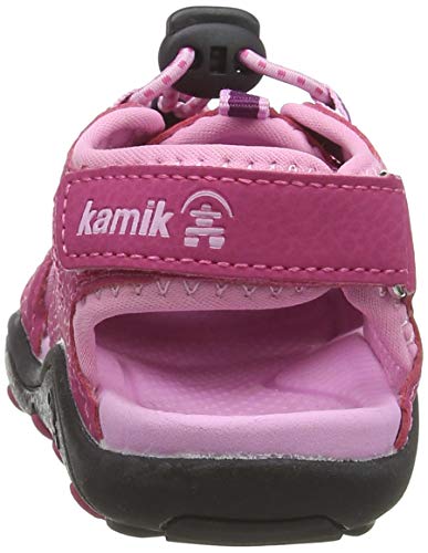 Kamik Oyster2, Sandalias Punta Cerrada Niñas, Rosa (Magenta mag), 26 EU