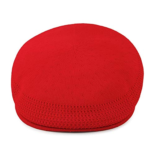Kangol Gorra Plana Tropic 504 Ventair Arcilla Roja - S