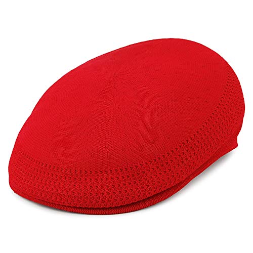Kangol Gorra Plana Tropic 504 Ventair Arcilla Roja - S