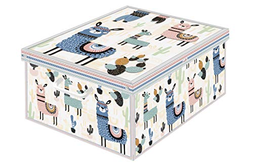 Kanguru Collection Caja en Carton Grande, Lamas, 1 Meters