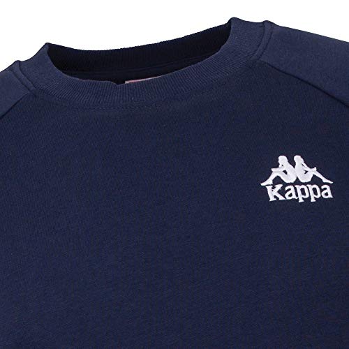 Kappa Authentic Taule - Sudadera de Manga Larga para Hombre, diseño Retro, Corte Regular
