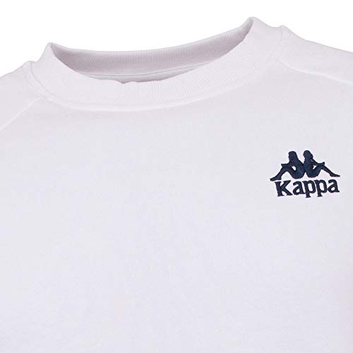 Kappa Authentic Taule - Sudadera de Manga Larga para Hombre, diseño Retro, Corte Regular