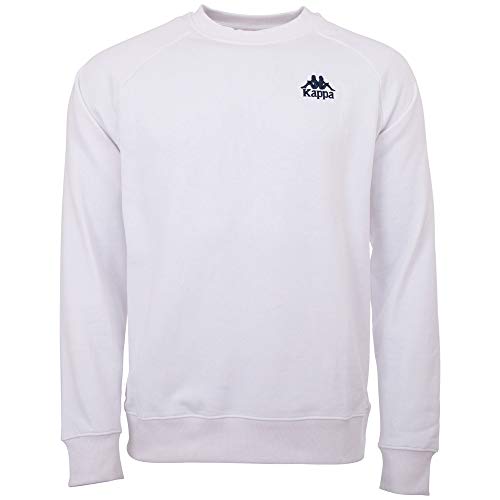 Kappa Authentic Taule - Sudadera de Manga Larga para Hombre, diseño Retro, Corte Regular