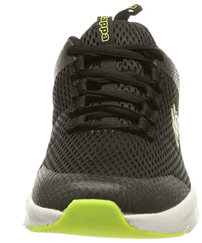 Kappa Blimp Unisex, Zapatillas para Correr de Carretera Adulto, 1133 Black Lime, 37 EU