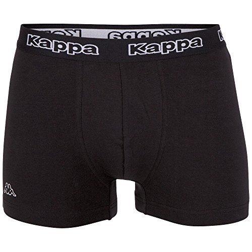 Kappa ZiATEC Edition - Calzoncillos tipo bóxer para hombre, S-XXXXXL, con práctica malla de lavado, paquetes de 3, 6 y 9 unidades, ropa interior para hombre 3 x gris asfalto. M