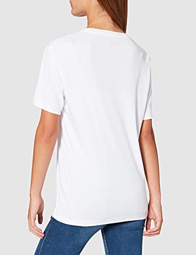 KARL LAGERFELD Logo Pyjama T-Shirt Pajama Top, Blanco, XL Unisex Adulto