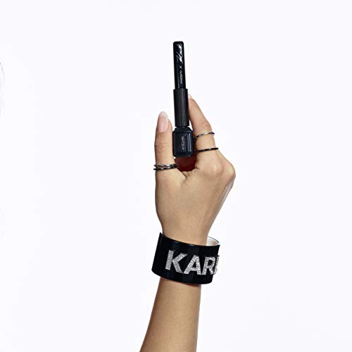 Karl Lagerfeld x L'Oréal Paris Eyeliner Chic Rose Silver, Tono Plateado