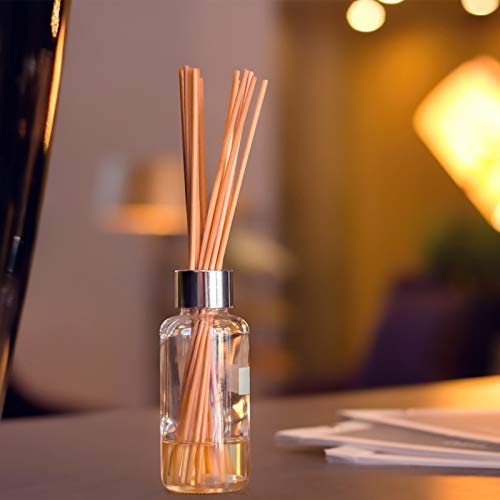 KATOOM Reed difusor de Aceite 200pcs Varillas de Reed de Rattan casero Madera Natural Sticks Fragancia para el hogar Cocina baño Sala de Estar Oficina Restaurante Hombre Mujere señorita Estudiante