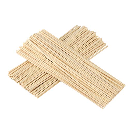 KATOOM Reed difusor de Aceite 200pcs Varillas de Reed de Rattan casero Madera Natural Sticks Fragancia para el hogar Cocina baño Sala de Estar Oficina Restaurante Hombre Mujere señorita Estudiante