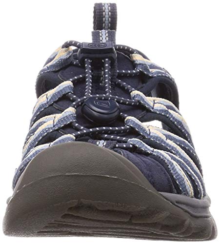KEEN Whisper Sandalias para Mujer, Azul (navy/blue fog), 37.5 EU