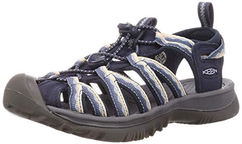 KEEN Whisper Sandalias para Mujer, Azul (navy/blue fog), 37.5 EU