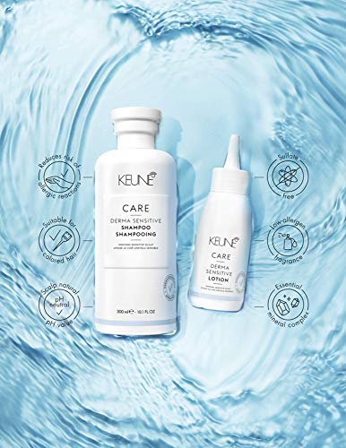 Keune  Care Line Derma Sensitive Shampoo - Calming Shampoo For Irritated Skin 300 ml