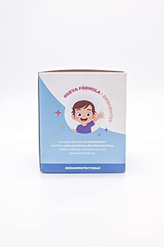 KidsClean | Toallitas Hidroalcohólicas Para Niños Uds | Toallitas Higienizantes De Manos Para Niños, 30 Unidad