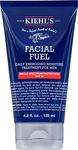Kiehl's Facial Fuel Daily Energizing Moisture SPF 19 Crema facial Homme/Hombre, 125 ml