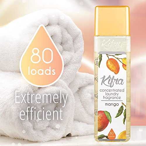 KIFRA MANGO Perfume de Lavandería Concentrado 200ml 80 Ciclos de Lavado