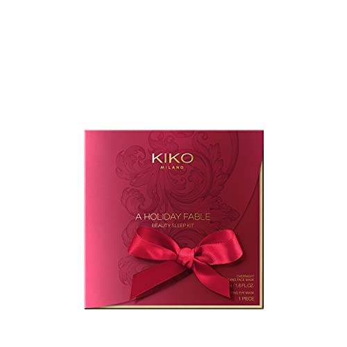 KIKO Milano A Holiday Fable Beauty Sleep Kit | Kit Para El Cuidado De La Piel: Mascarilla Facial Y Antifaz De Noche De Seda Satinada