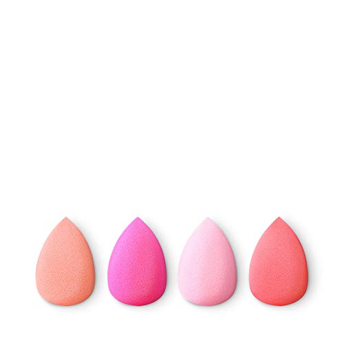KIKO Milano Mini Precision Blender Kit | Miniesponjas para bases de maquillaje y correctores, 4 unidades