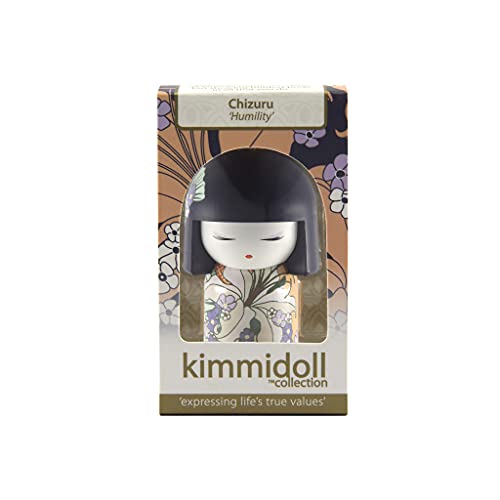 Kimmidoll - Llavero Kokeshi 5 cm Chizuru – Humility versión inglesa