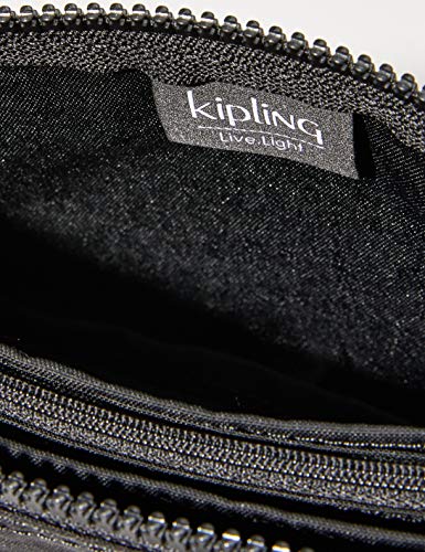 Kipling Creativity L, Pouches/Cases para Mujer, Black Noir, 4x18.5x11 Centimeters (Lxwxh)