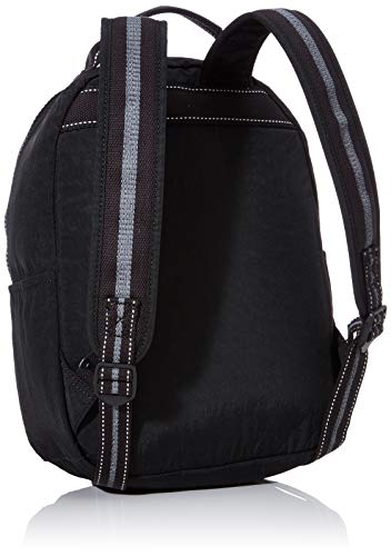 Kipling SEOUL S Mochila tipo casual, 35 cm, 14 litros, Negro (Black Noir)