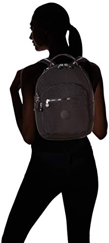 Kipling SEOUL S Mochila tipo casual, 35 cm, 14 litros, Negro (Black Noir)