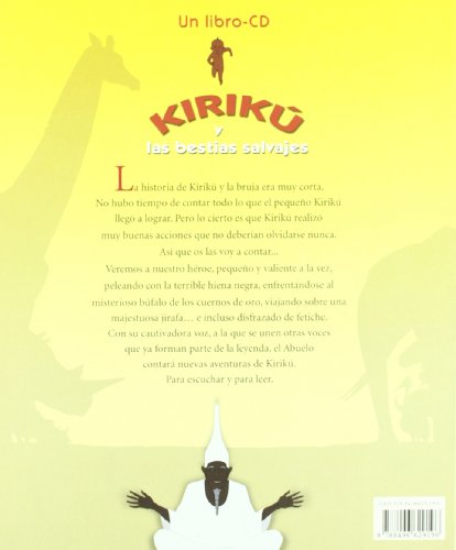 Kirikú y las bestias salvajes con CD