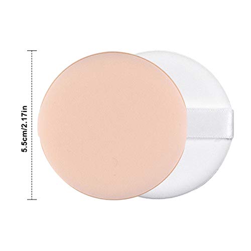 Kissral Esponjas para Maquillaje, 6 Piezas Esponja de Pintura Facial Esponja de Maquillaje Esponja Espuma Unisex de Adultos Uso Dual Seco y Húmedo Color de piel