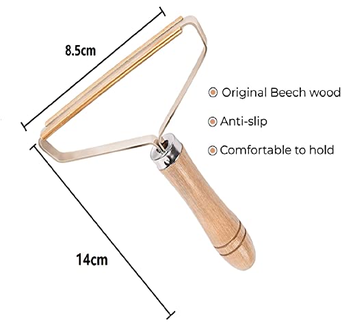 Kit de afeitado antipelusas, peine de cachemira y cepillo manual antipelos para el cuidado de la ropa de cachemira y herramienta para quitar las ventas
