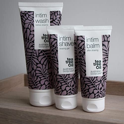 KIT de afeitado íntimo|3 productos para librarse de sarpullidos y vellos encarnados después del afeitado. Contiene|Intim Wash 200 ml, Intim Shave 100 ml, Intim Balm 100 ml | Australian Bodycare