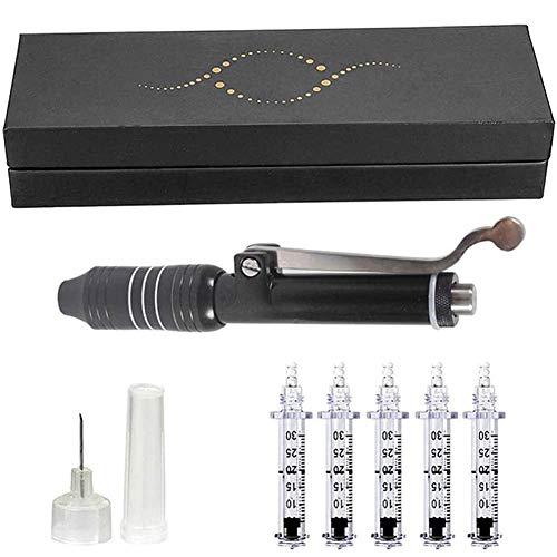Kit de bolígrafo hialurónico, atomizador de bolígrafo de ácido hialurónico de alta presión para levantar los labios, jeringa de eliminación de arrugas, inyección sin aguja