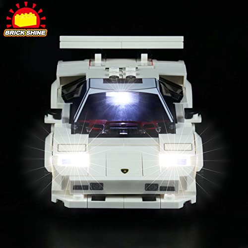 Kit de luces para Lego Lamborghini Countach 76908 (juego de Lego no está incluido) (clásico)