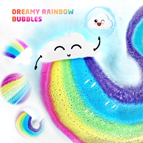 Kit de Regalo Bombas de Baño, Ribivaul Bombas de Baño Hecho a Mano con Ingredientes Naturales y Orgánicos, Opción de Kit Regalo Ideal para Halloween / Navidad, 4.65 oz x 2Pcs