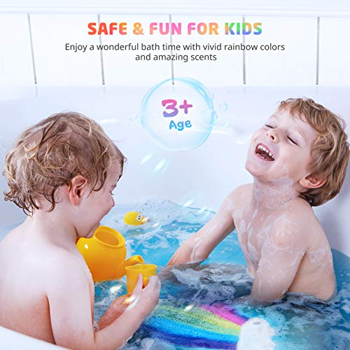 Kit de Regalo Bombas de Baño, Ribivaul Bombas de Baño Hecho a Mano con Ingredientes Naturales y Orgánicos, Opción de Kit Regalo Ideal para Halloween / Navidad, 4.65 oz x 2Pcs