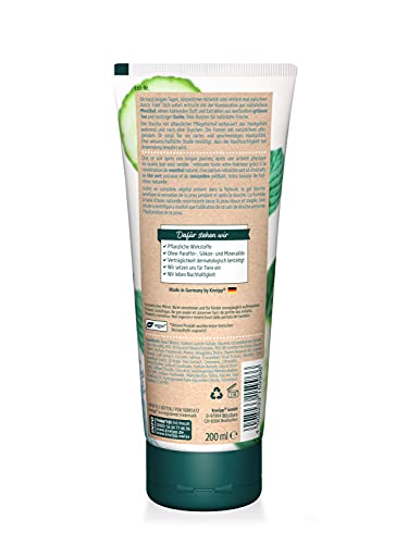 Kneipp Gel de ducha aromático Freshness Booster, té verde, pepino y mentol, 200 ml