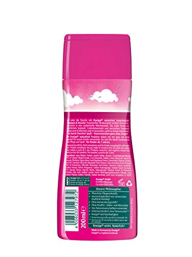 Kneipp naturkind Mar Princesa Champú y ducha Frambuesa, 1 x 200 ml