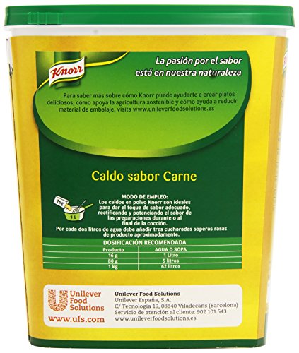 Knorr Caldo sabor carne - Deshidratado - 1 kg