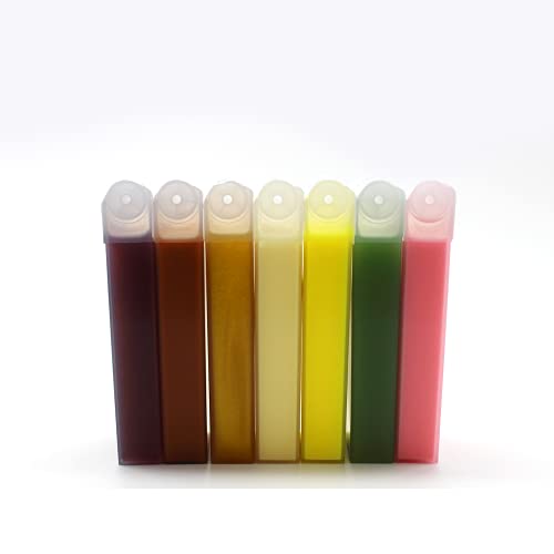 KOKEN - Cera Depilatoria Roll-on 100ml Universal - Pack 6 Cartuchos Chocolate (Resinas 100% Españolas)