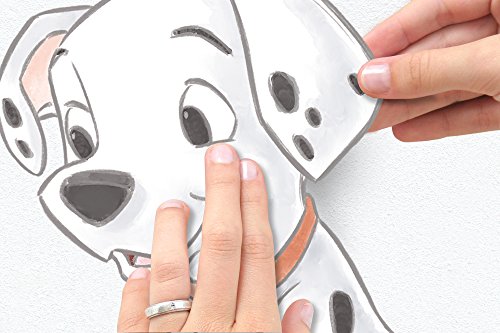 Komar Pegatinas de Disney Best of Friends, tamaño 50 x 70 cm, 20 piezas, pegatinas de pared, pegatinas para pared, diseño de perro dálmata, para habitación de niños, habitación de bebé, 14055h