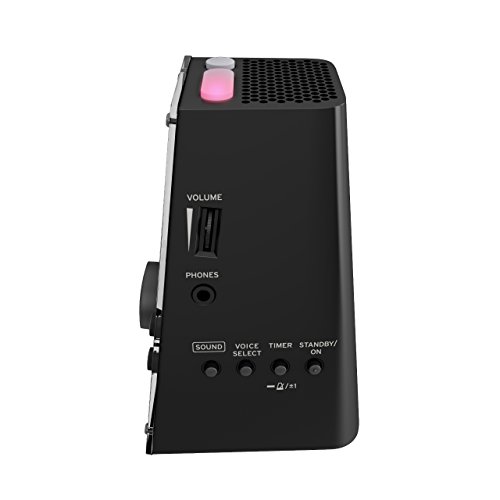 KORG Metrónomo digital estilo pirámide, negro