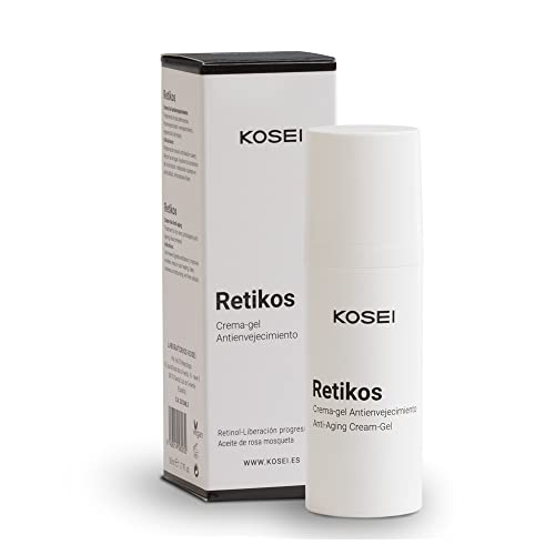 Kosei - Retikos Gel/Crema - Tratamiento Antiedad con Retinol - 50 ml - Tratamiento Antiedad - Con Aceite de Rosa Mosqueta - Mejora la Irritabilidad de las Pieles Sensibles - Poder Cicatrizante